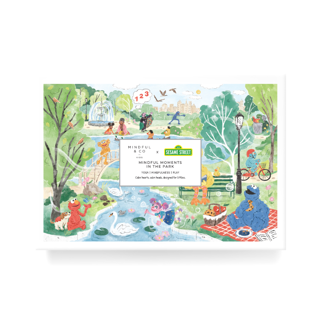 Mindful and Co Kids - Mindful Moments with Sesame Street Floor Puzzle