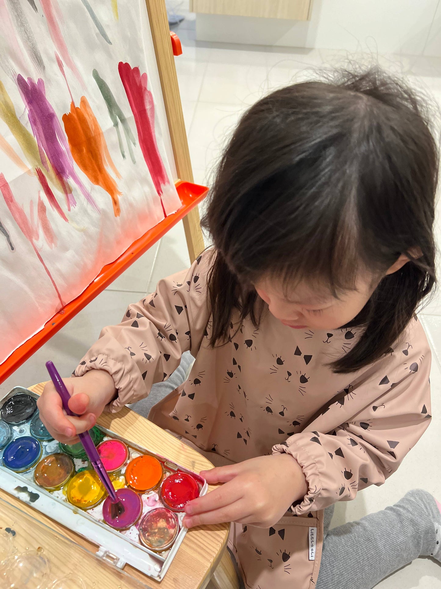 Smock Bib - Little Eli