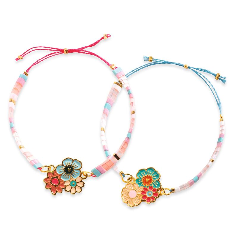 You & Me Tila & Flowers Bead Set