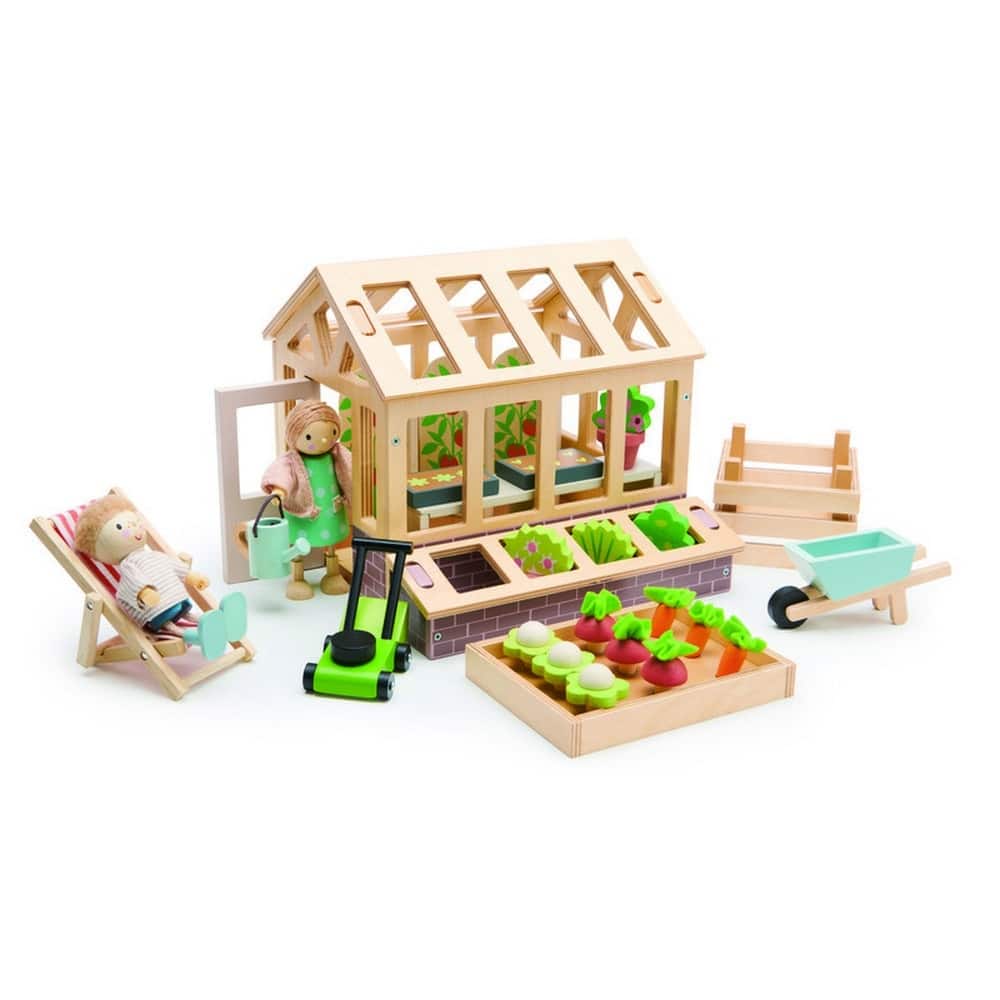 Greenhouse with Garden Set -Tender Leaf