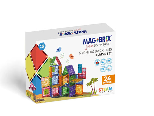 MAGBRIX® JUNIOR 24 Pcs Square Pack