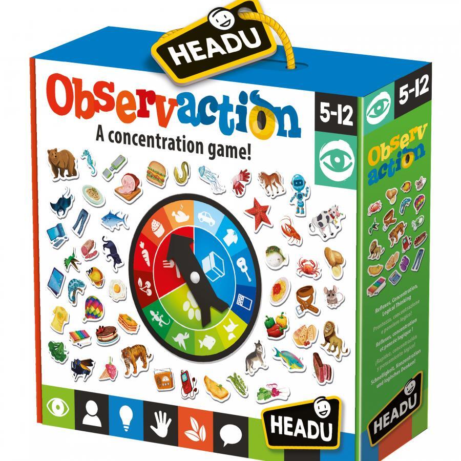 ObservAction Concentration & Logic - Headu