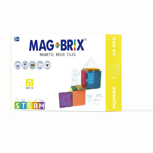 MAGBRIX® 24 Pcs Square Pack