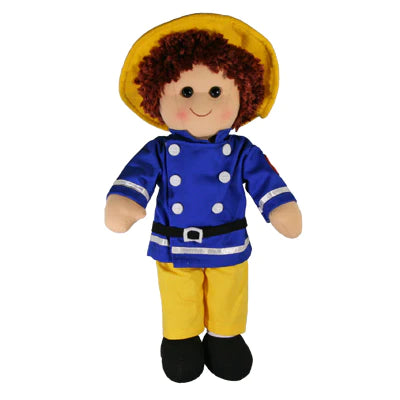Rag Doll Ted the Fireman