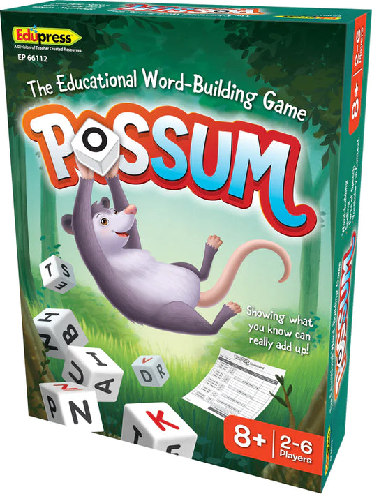 Possum - Dice Word-Building Game