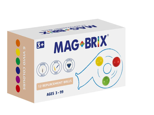 MAGBRIX® 12 Classic Replacement Wooden Balls