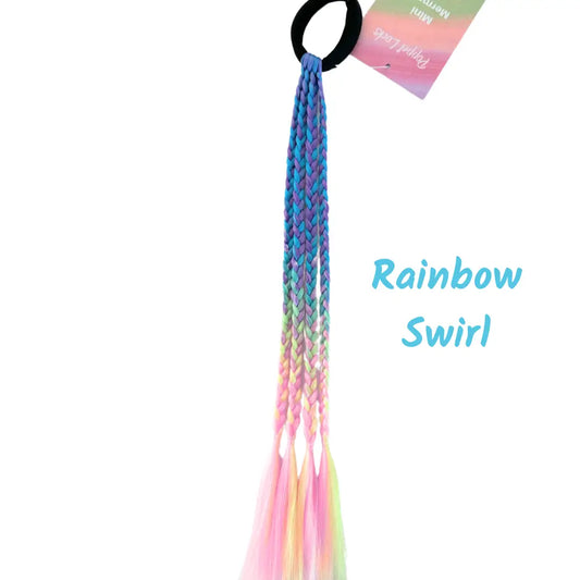 12" Mini Mermaid - Rainbow Swirl