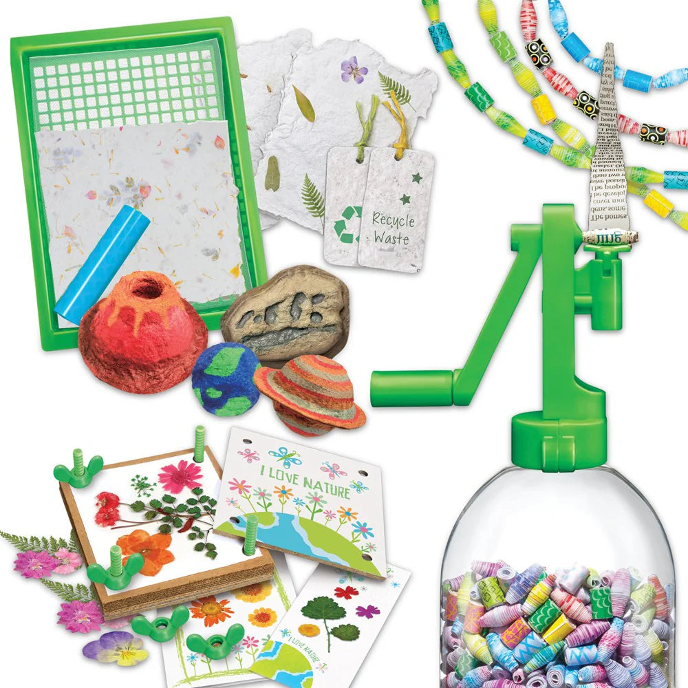 STEAM Powered Kids - Green Paper Craft
