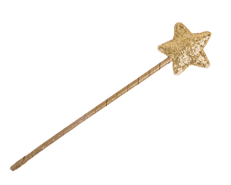 Gracious Gold Sequins Skirt, Wings & Wand Set (Size 4-6)