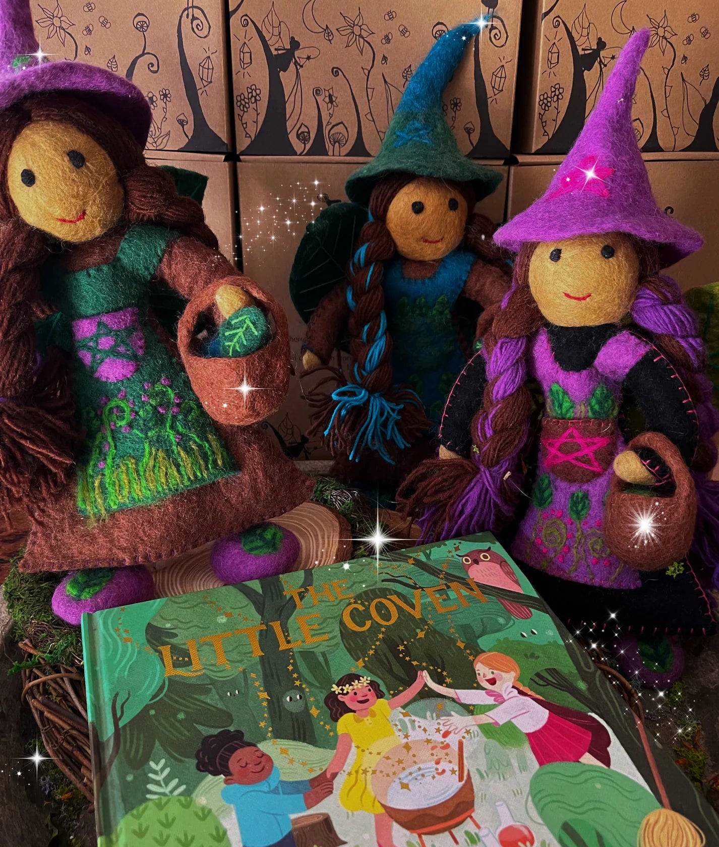 Faeries of the Forest - Wilma The Potion Faery Witch