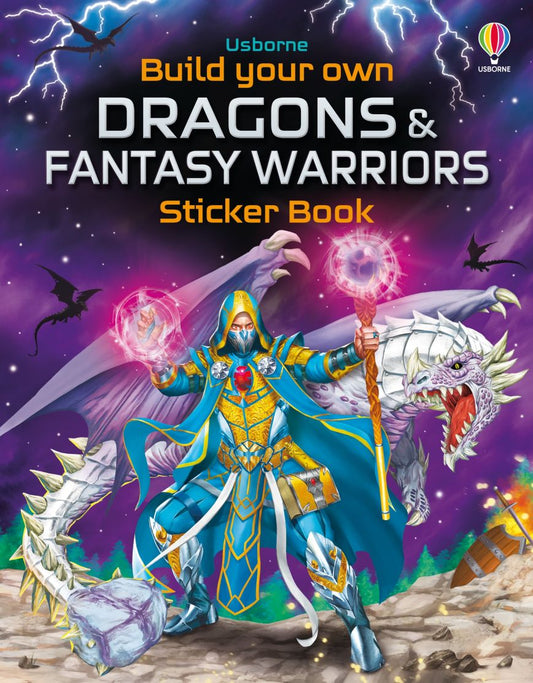 Build Your Own Dragons & Fantasy Warriors Sticker Book