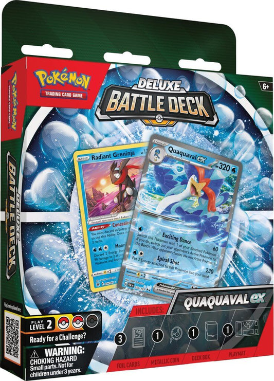 Pokémon TCG Deluxe Battle Deck - Quaquaval ex