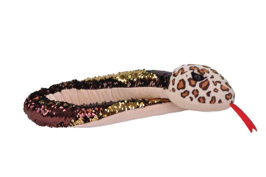 Snake Sequin Leopard