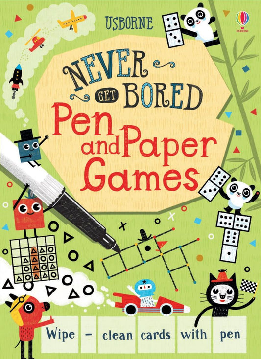 Never Get Bored Pen & Paper Games