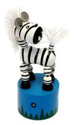 Push Toy Zebra