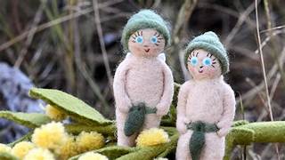 May Gibbs x Tara Treasures Felt Gumnut Baby Toy