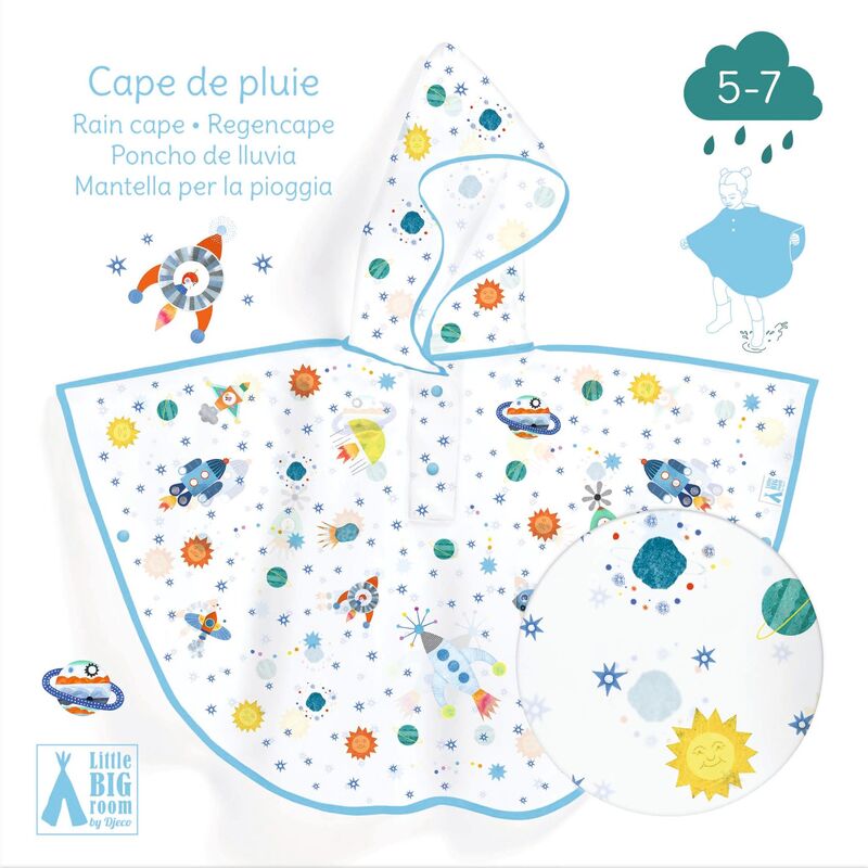 Rocket Rain Cape - Medium