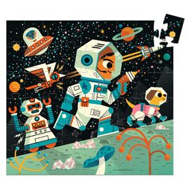 Space Station Silhouette Puzzle 54 pc