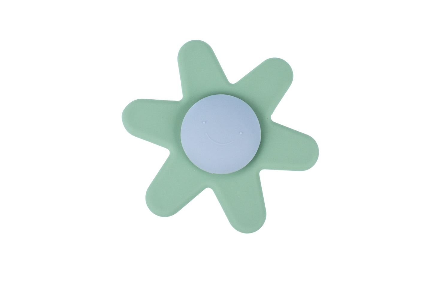Silicone Spinning Daisy - Green