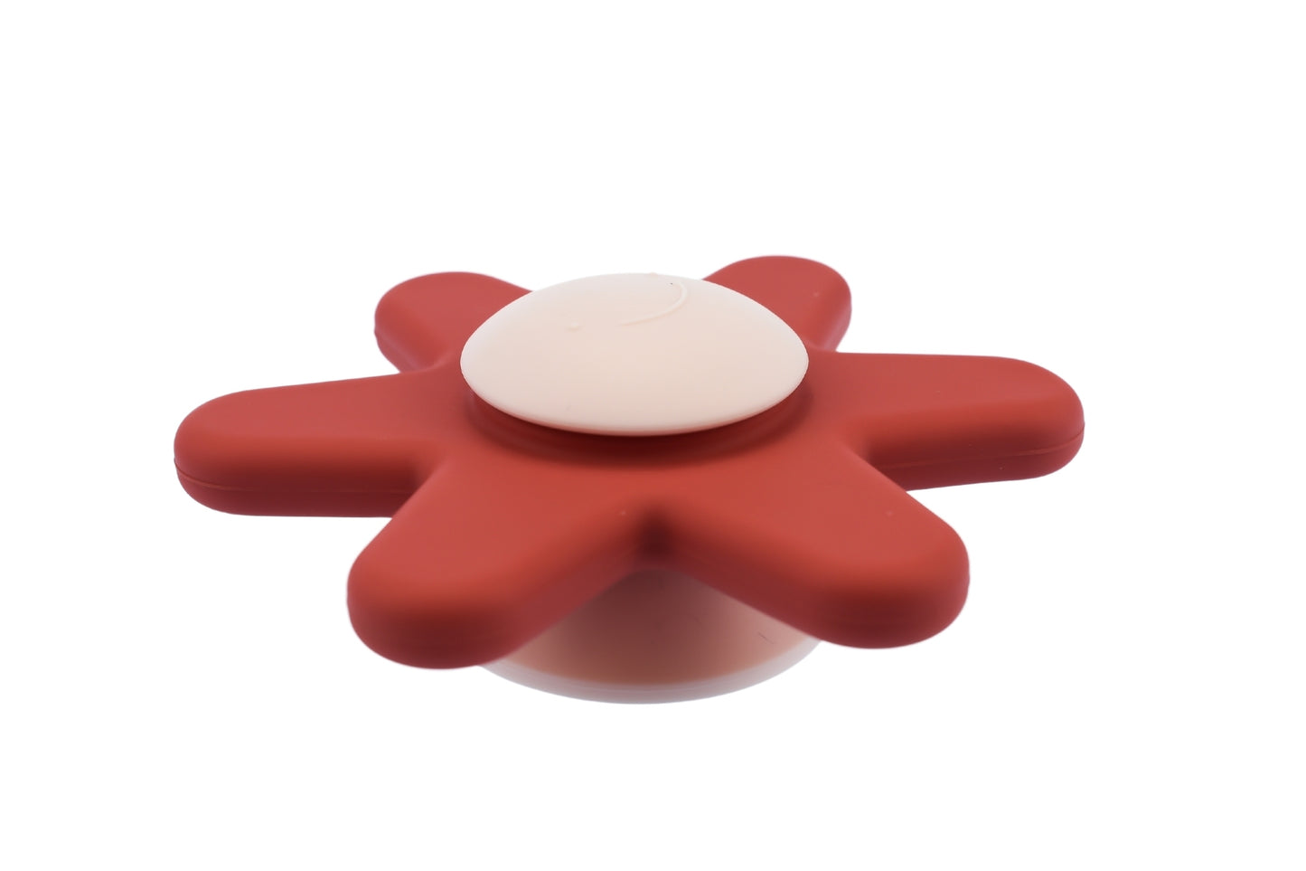 Silicone Spinning Daisy - Red