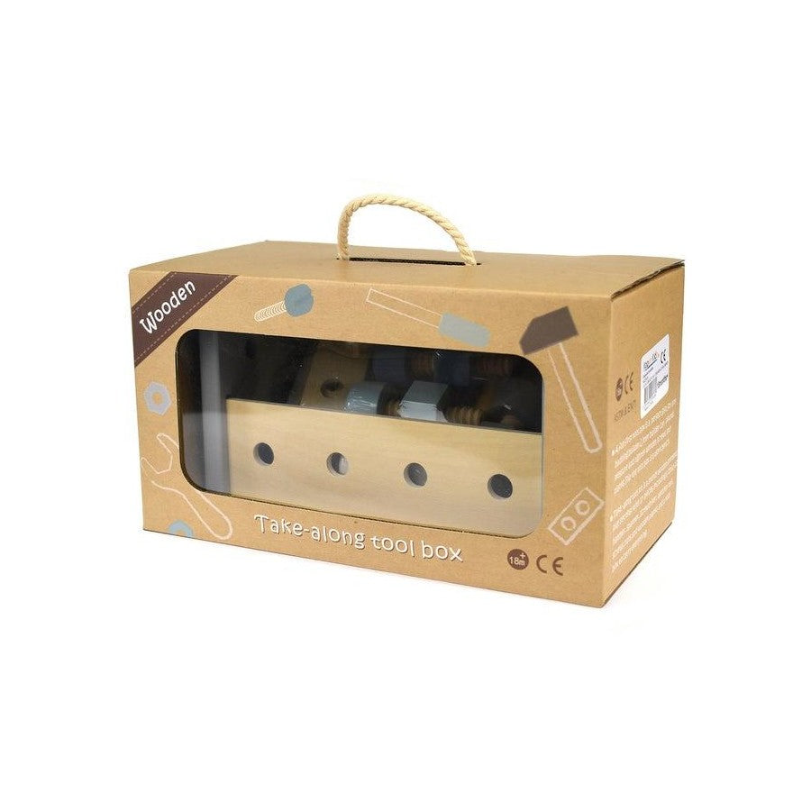 Calm & Breezy 2 In 1 Toolbox & Tool Bench Pretend Play