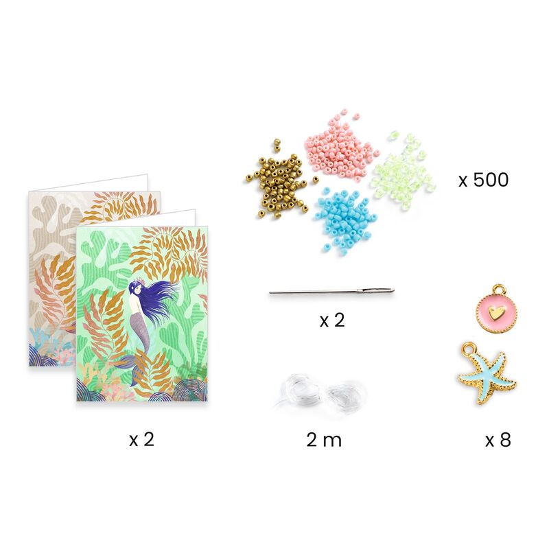 You & Me Letter Sea Multi Wrap Beads Set
