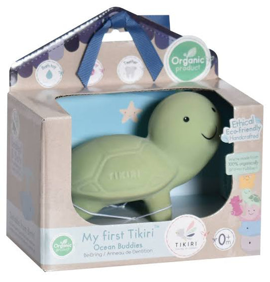 Rubber Turtle Ocean Buddy -Boxed - Tikiri
