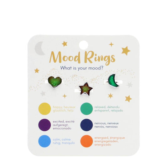 Mood Rings Glitter Rings - Set 3