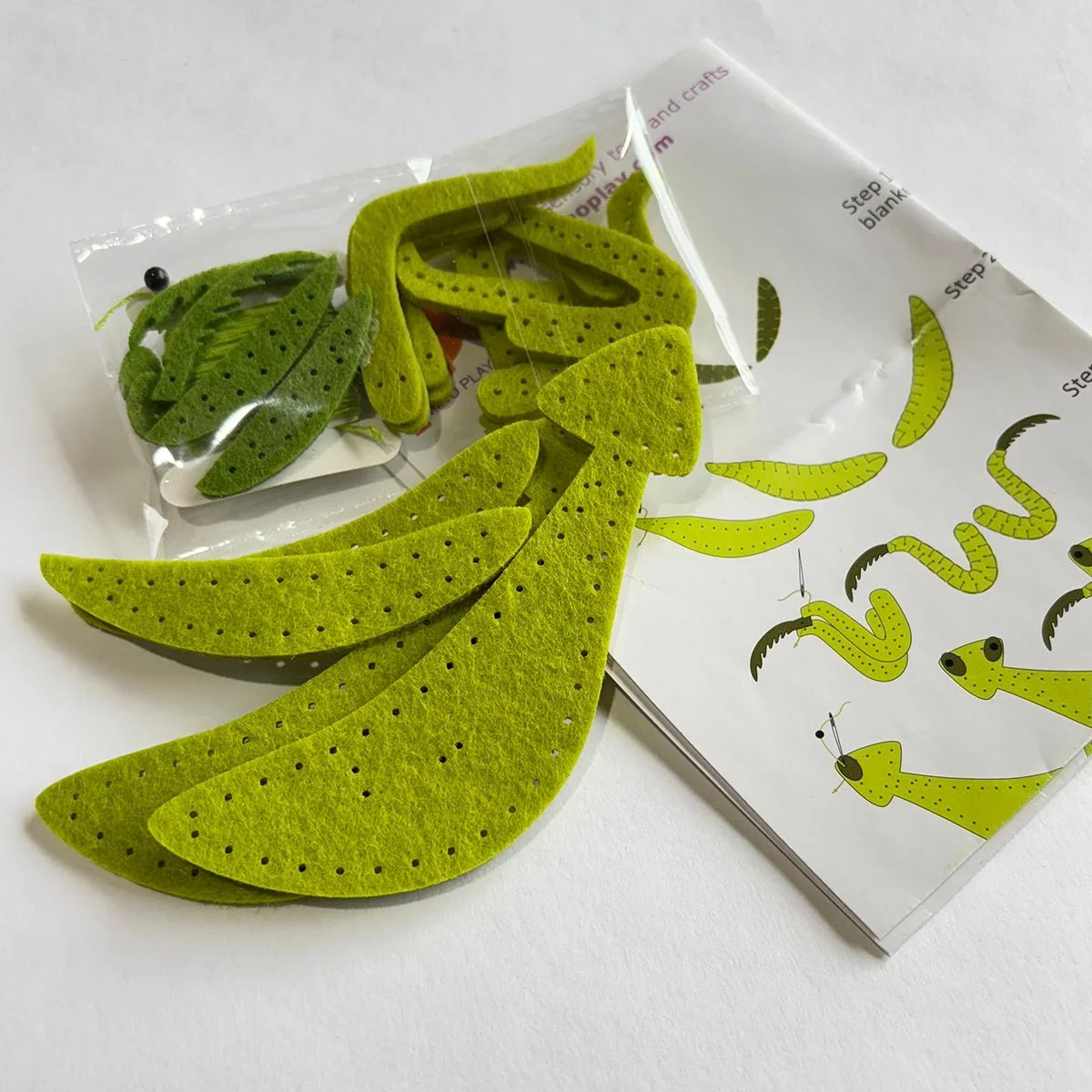 Felt DIY Kit Grasshopper