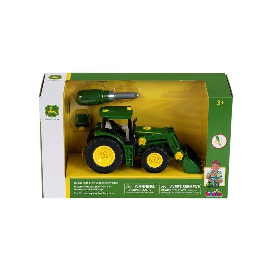 John Deere Buildable 6215 R Tractor with Front Loader & Weight
