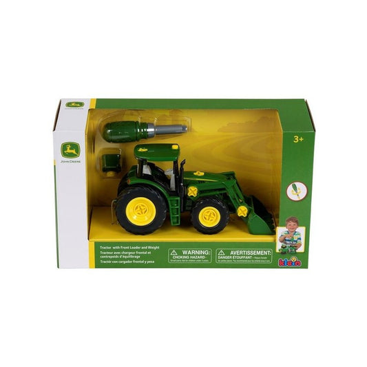 John Deere Buildable 6215 R Tractor with Front Loader & Weight