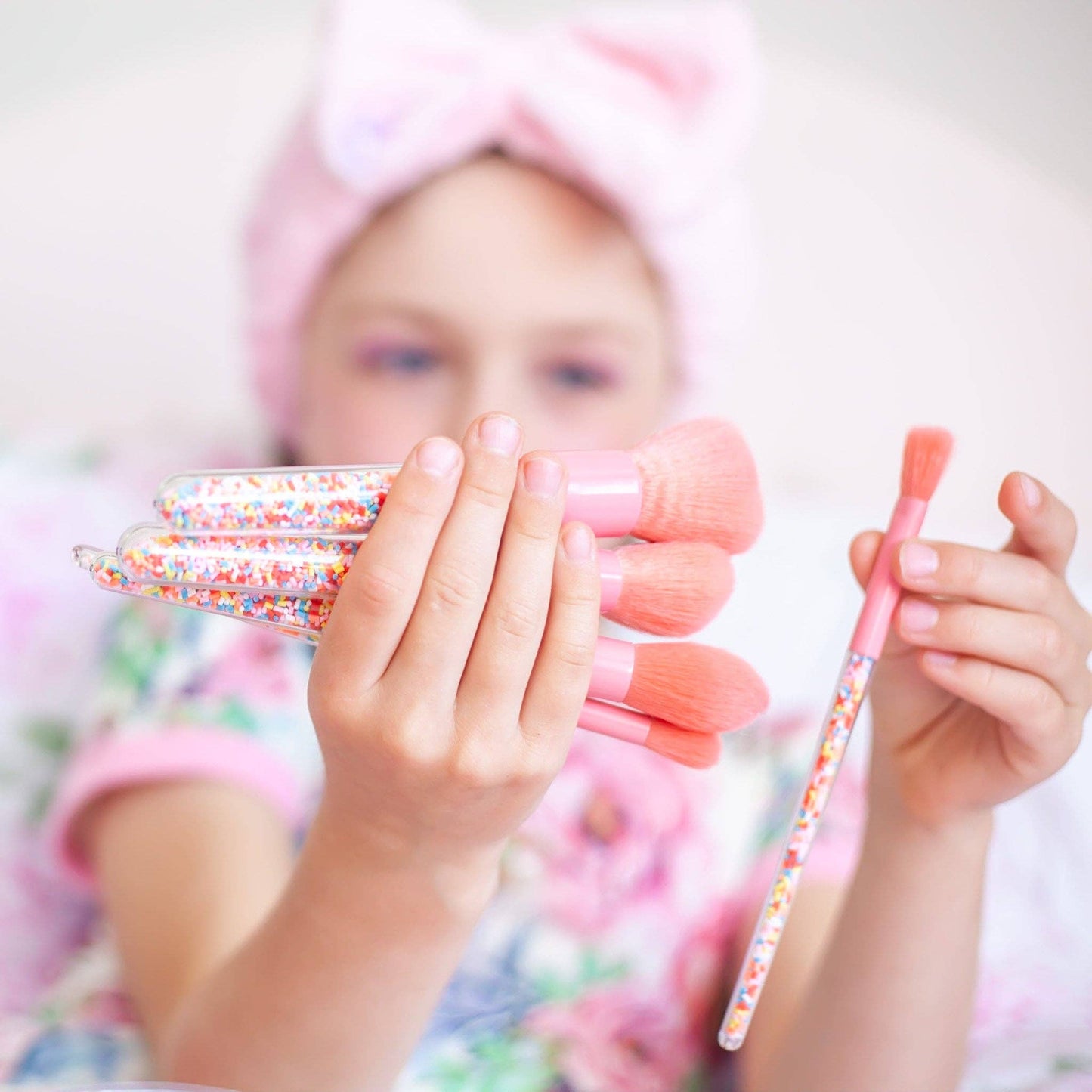 Oh Flossy - Oh Flossy Sprinkle Makeup Brush Set - Bambam Kids Toys 