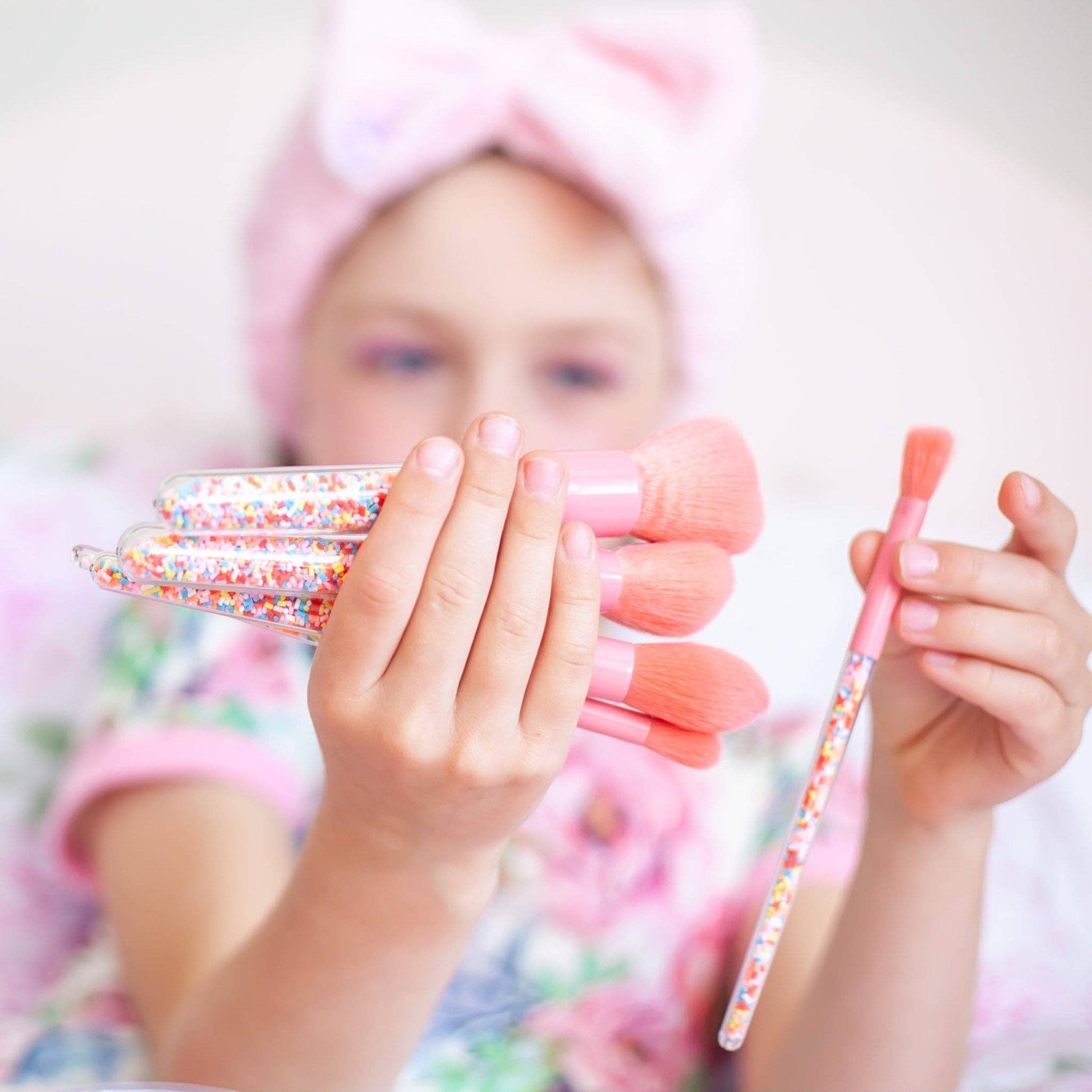 Oh Flossy - Oh Flossy Sprinkle Makeup Brush Set - Bambam Kids Toys 