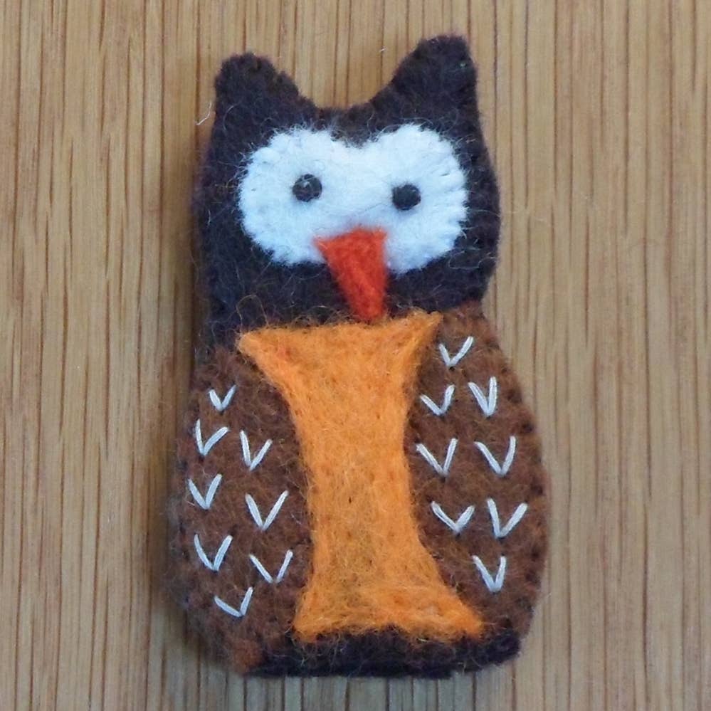 Felt Finger Puppets N To Z (Koseli Handmade)