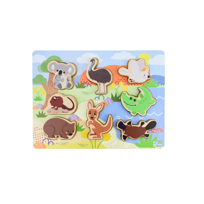 Bush Buddies Australian Animals Chunky Wooden Puzzle