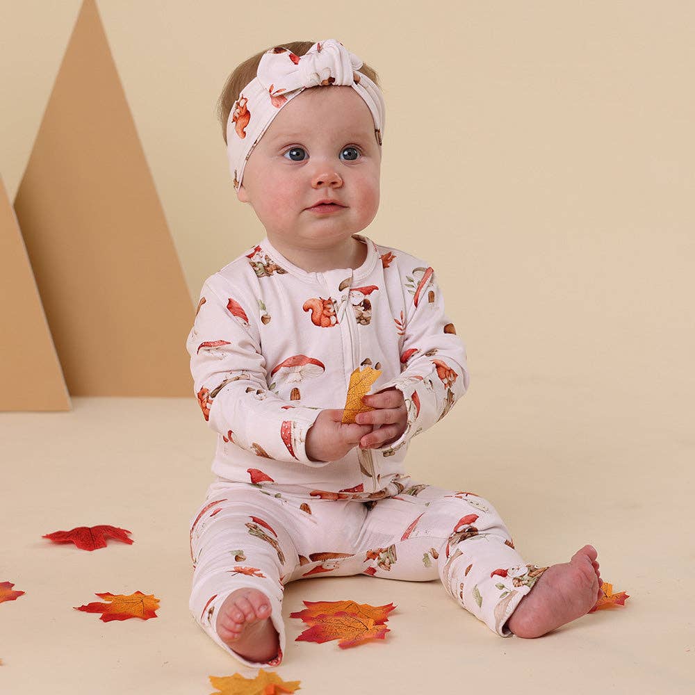 Snuggle Hunny - Gnomes Organic Snugglesuit Convertible Romper