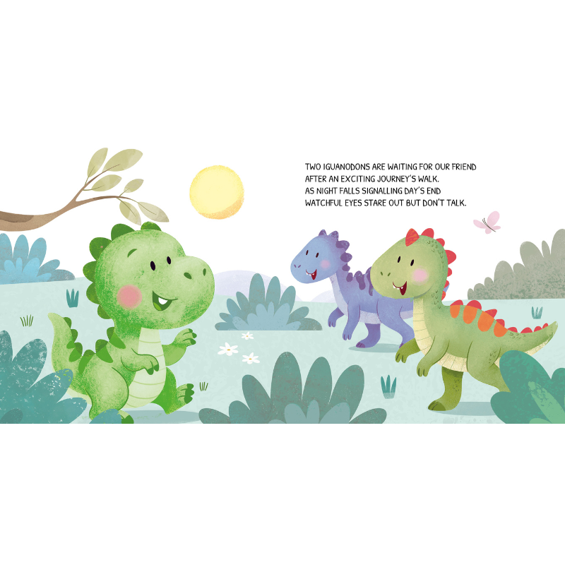 Glow In The Dark Dinosaurs - Sassi Board Book