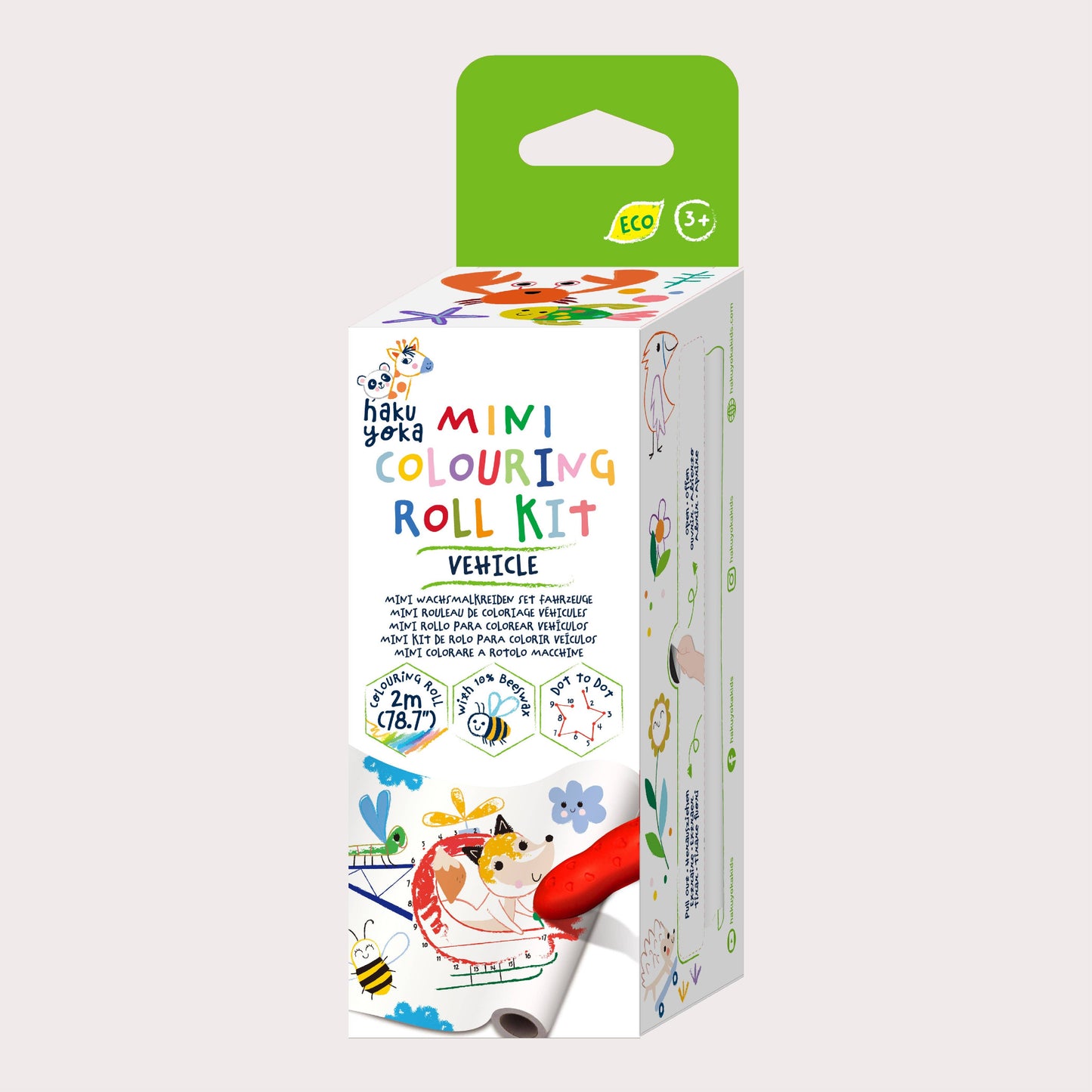 Haku Yoka Mini Colouring Roll Kit