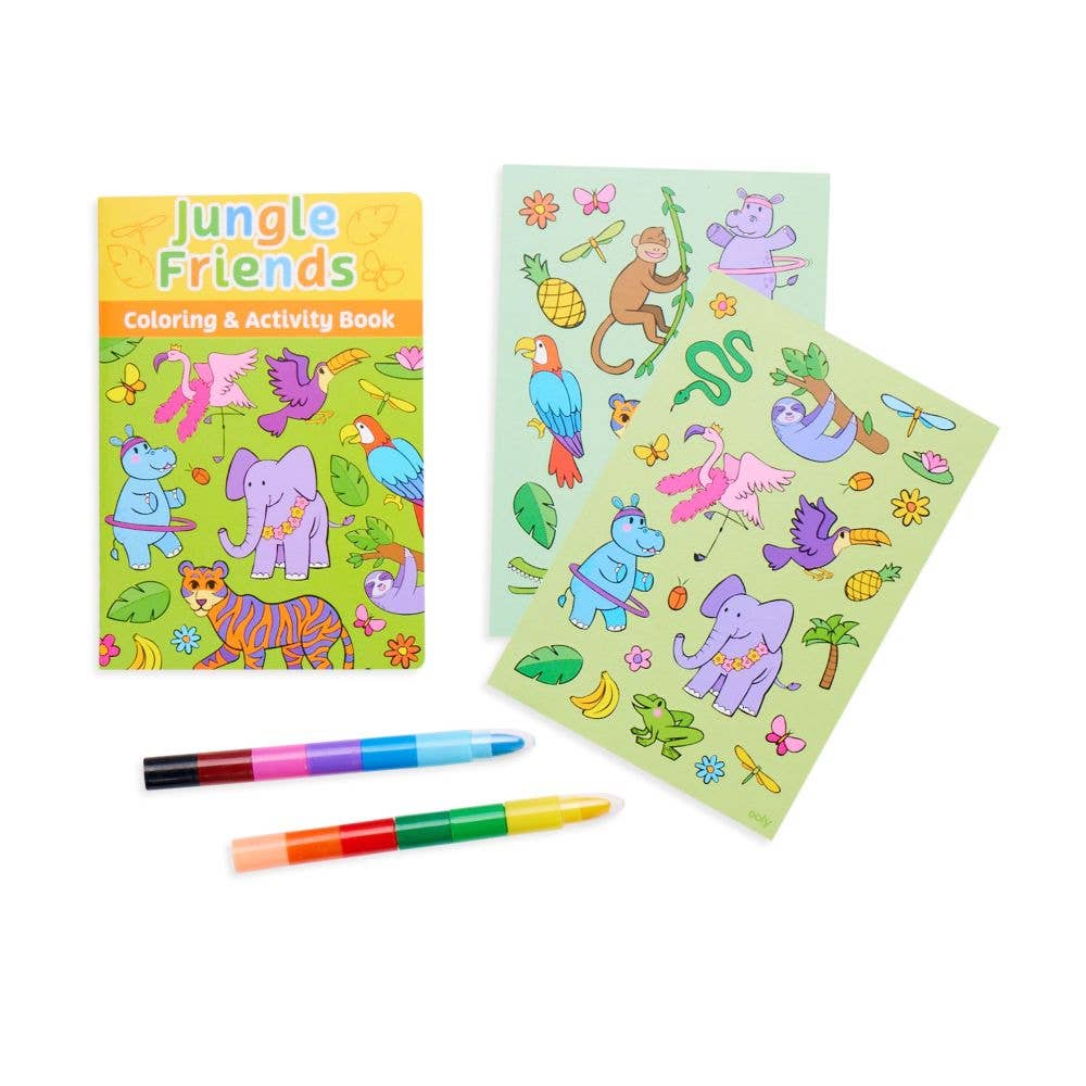Ooly Mini Traveller Kit - Jungle