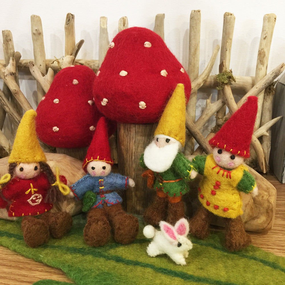 Gnome Family 4pc - Papoose Toys
