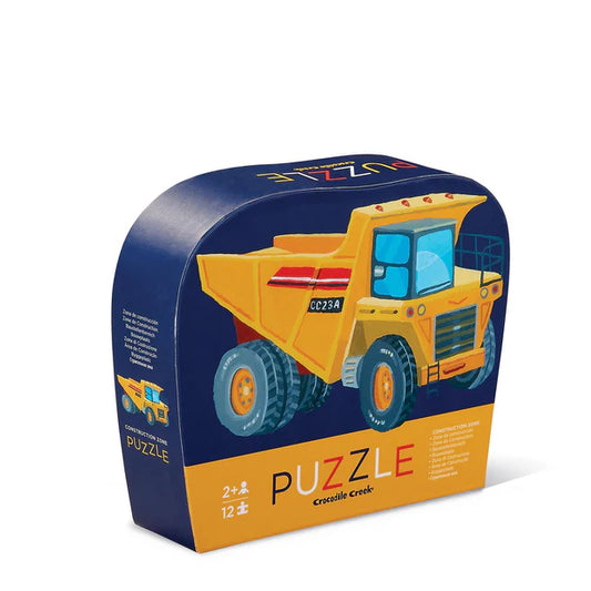 Crocodile Creek - Mini Puzzle 12 pc - Construction