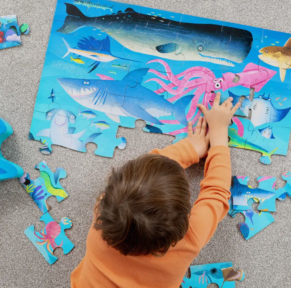 Classic Floor Puzzle Shark Reef