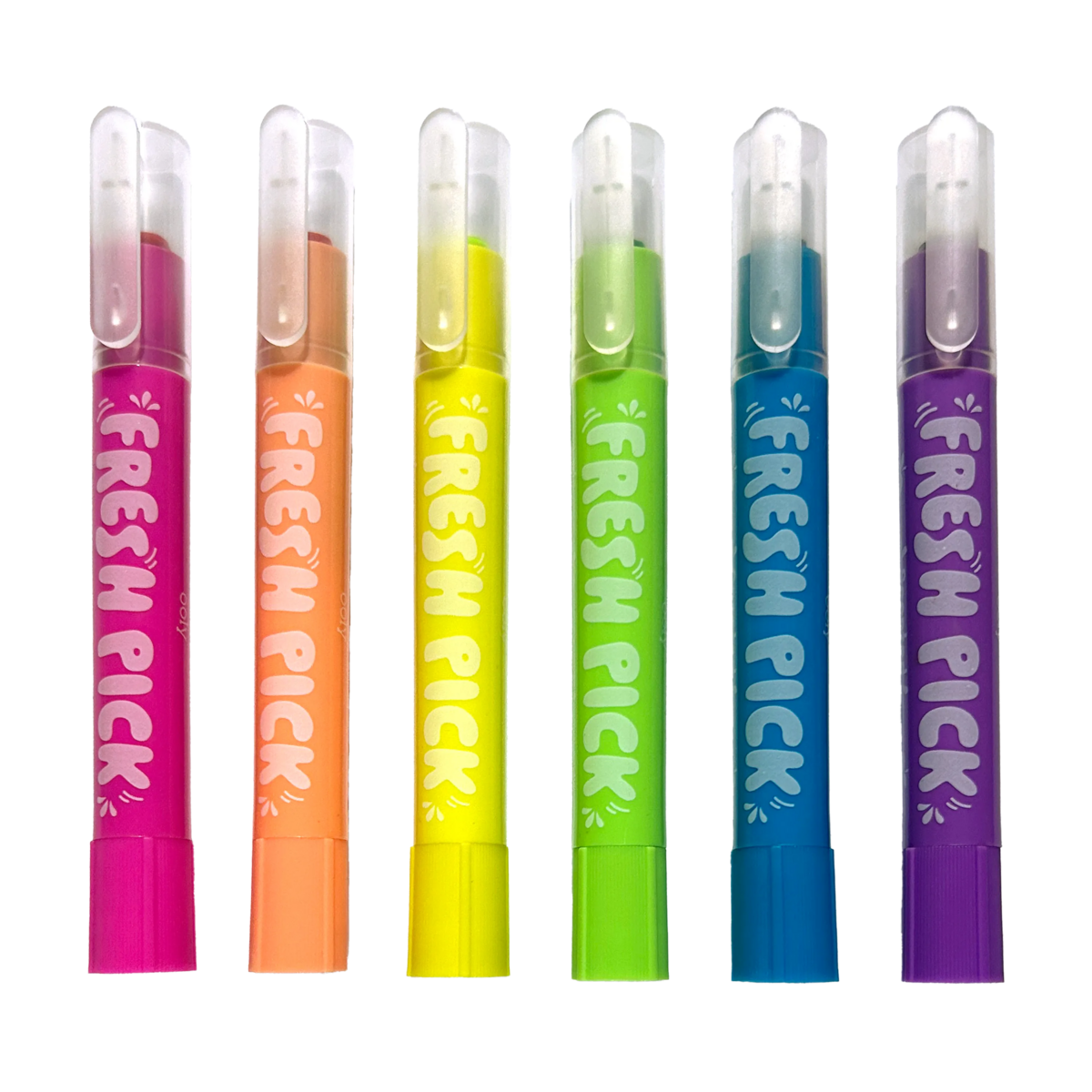 Ooly Crayons - Fresh Pick Scented Gel Crayons 6 pk