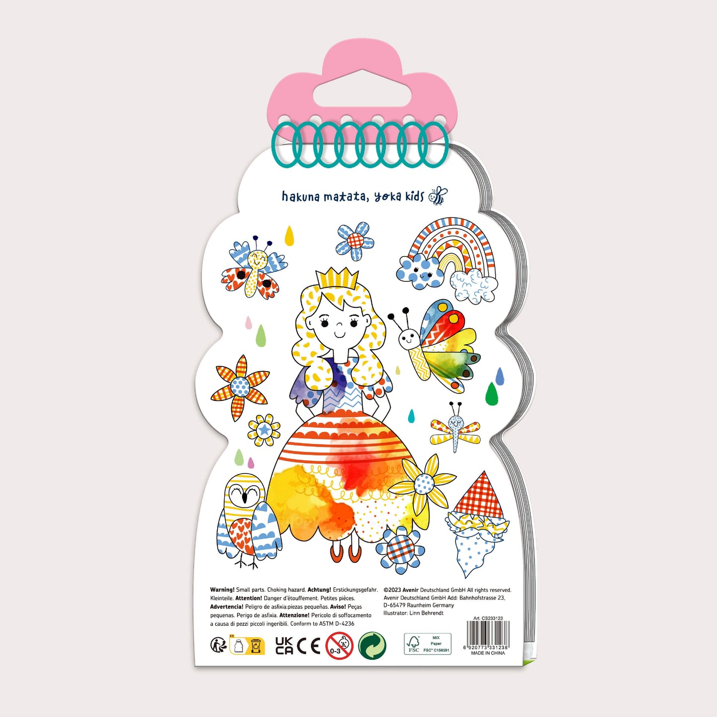 Happy Distribution - Haku Yoka Watercolour Painting