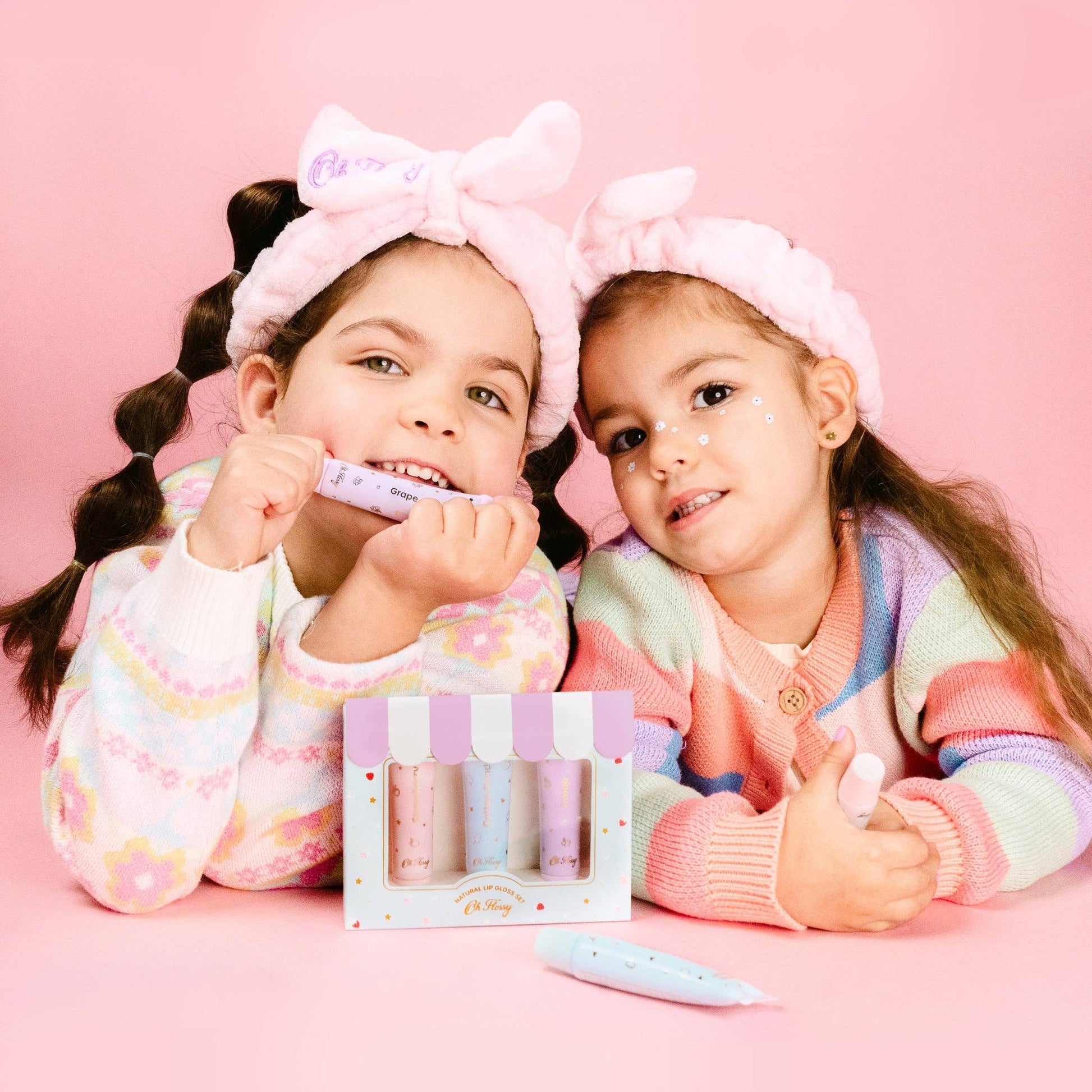 Oh Flossy - Oh Flossy Natural Lip Gloss Set - Bambam Kids Toys 