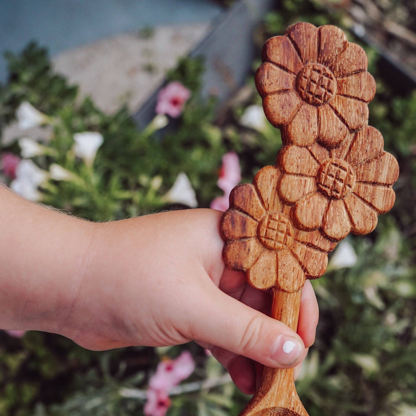 Handcrafted Flower Spoon - Tuckered Out