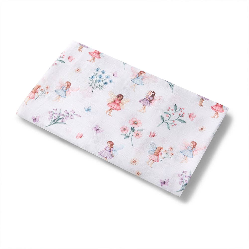 Snuggle Hunny - Fairy Garden Organic Muslin Wrap - Bambam Kids Toys 