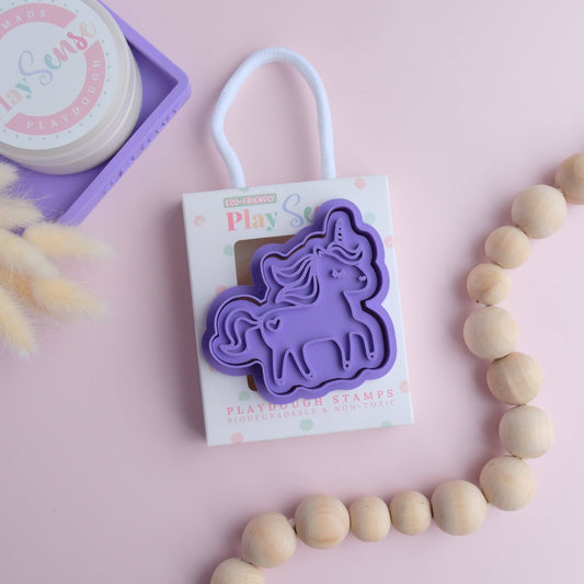 Play Sense - Eco Playdough Stamp | Unicorn