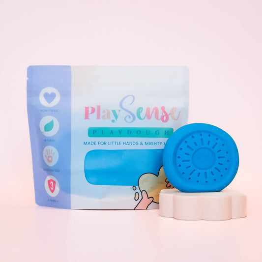 Play Sense - Play Sense Dough | Bright Blue | Blue Slushie Scented