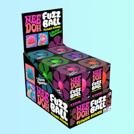 Nee Doh Fuzz Ball Flower Power